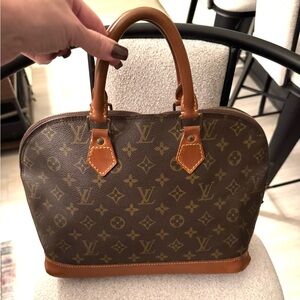 Louis Vuitton Brown Monogram Satchel| looking to trade for a speedy 30